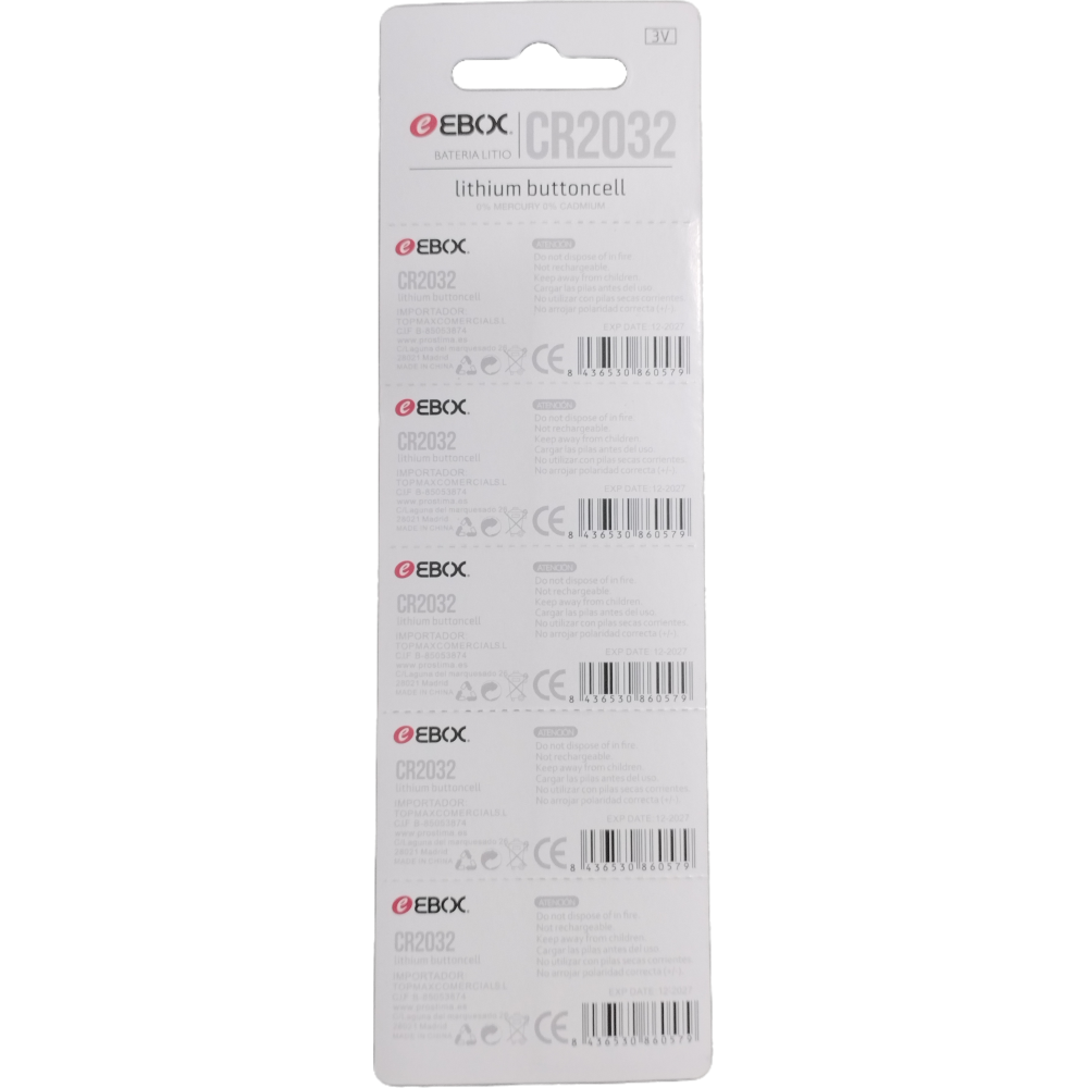 WATCH BATTERIES SONY CR 2032