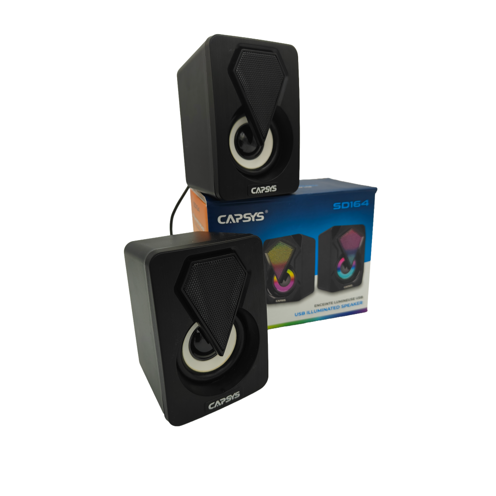 BAFFLE USB RGB CAPSYS SD164
