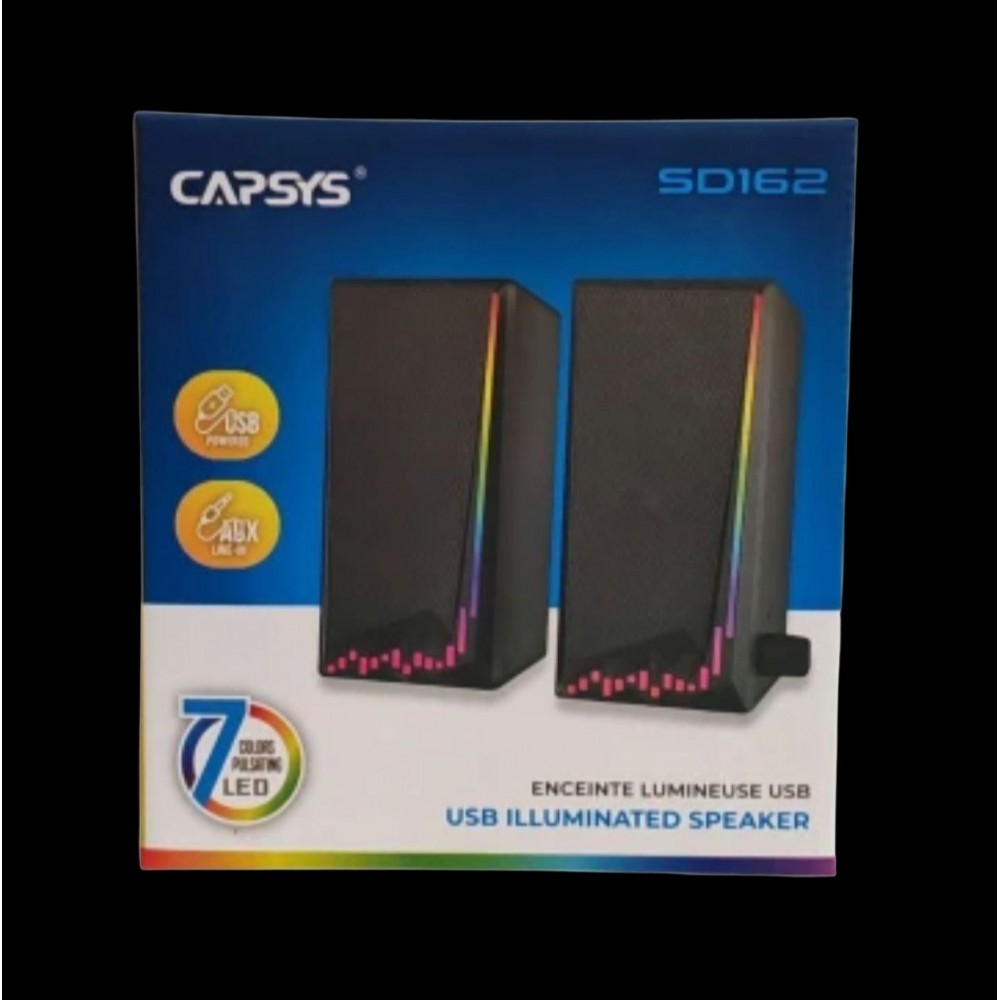 BAFFLE USB RGB CAPSYS SD162