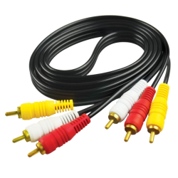 CABLE AV 3RCA M/M 1.5M
