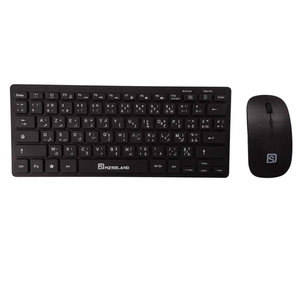 COMBO CLAVIER SOURIS SANS FIL MINI MZ SELAND 5276 + 4W334