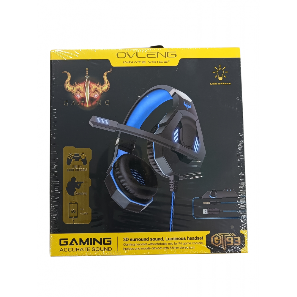 CASQUE GAMING USB OVLENG GT93