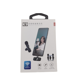 MICROPHONE DOUBLE SANS FILS K9 IOS