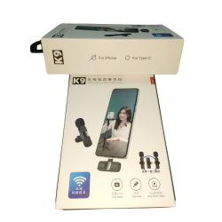 MICROPHONE DOUBLE SANS FILS K9 IOS