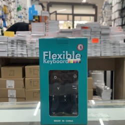 CLAVIER FLEXIBLE USB AVEC PAVE NUMERIQUE