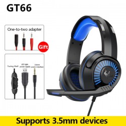 CASQUE GAMING RGB OVLENG GT66