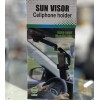 SUN VISOR CELLPHONE HOLDER