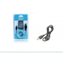 KIT BATTERIE +CABLE POUR MANETTE PS3